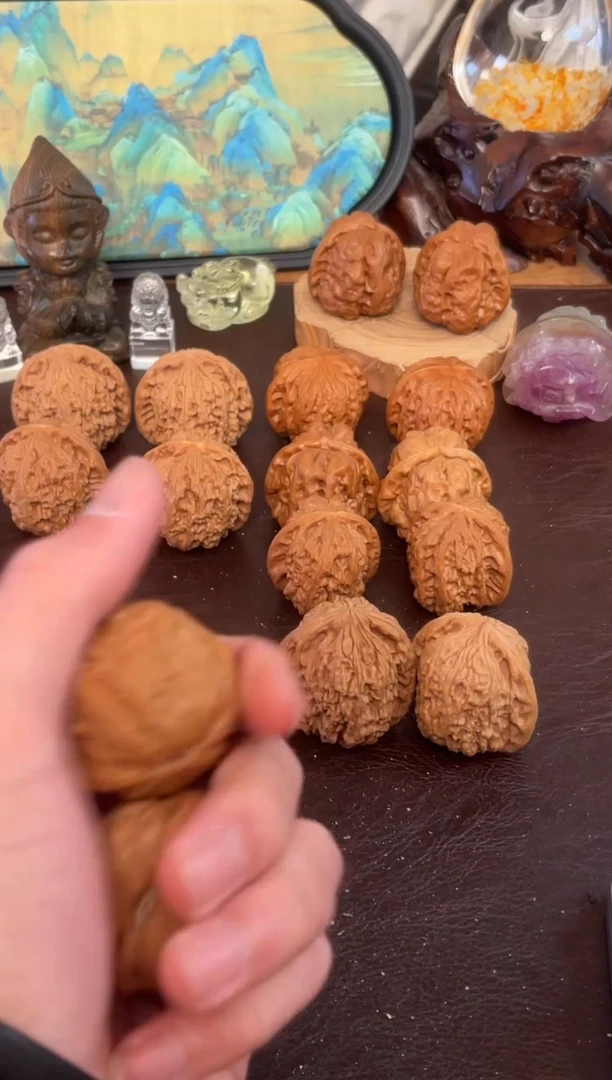 把件文玩核桃３７铁锤