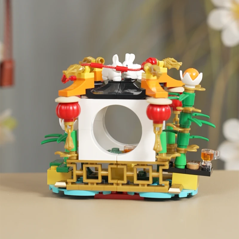 【联系客服送moc图】乐高正版积木40605中国农历新年VIP附加拼砌包