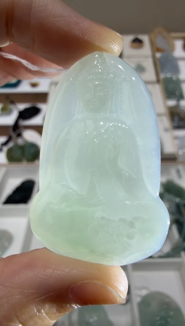 未镶嵌挂件翡翠A货翡翠多样性孤品