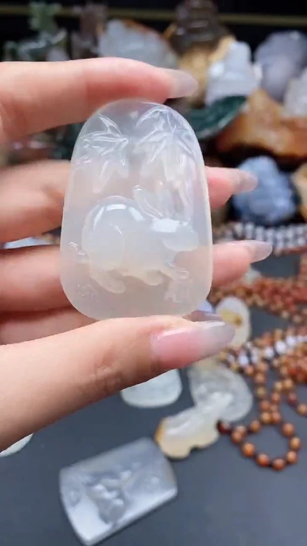 【闪购商品】玛瑙/玉髓颈饰未镶嵌dd