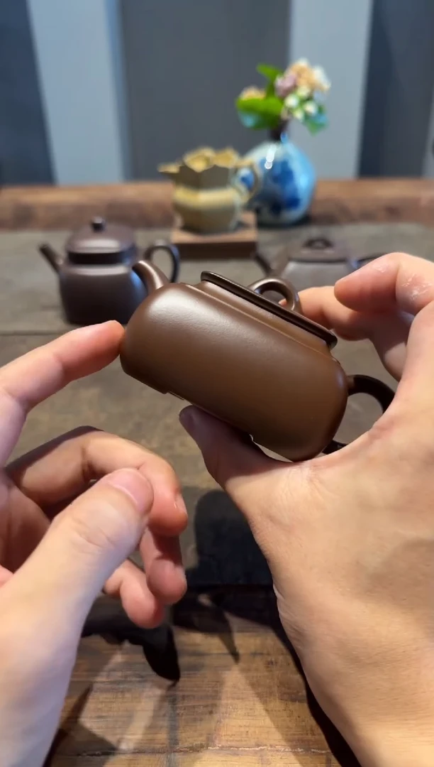 茶壶紫砂半**迷长四方 紫砂壶