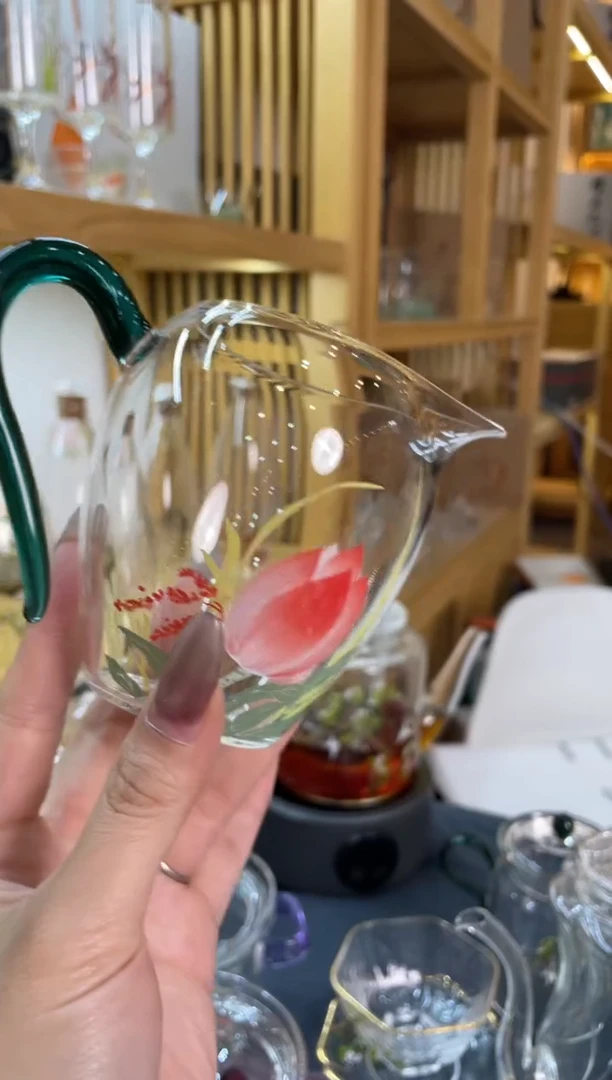 九河荷花草堂公杯绿把