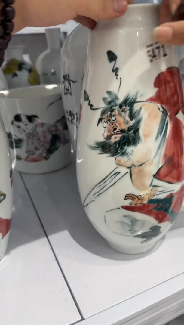 吴义松陶盟手工手绘陶瓷编码：5471