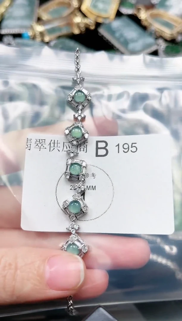 【闪购商品】翡翠颈饰未镶嵌195赠皮绳