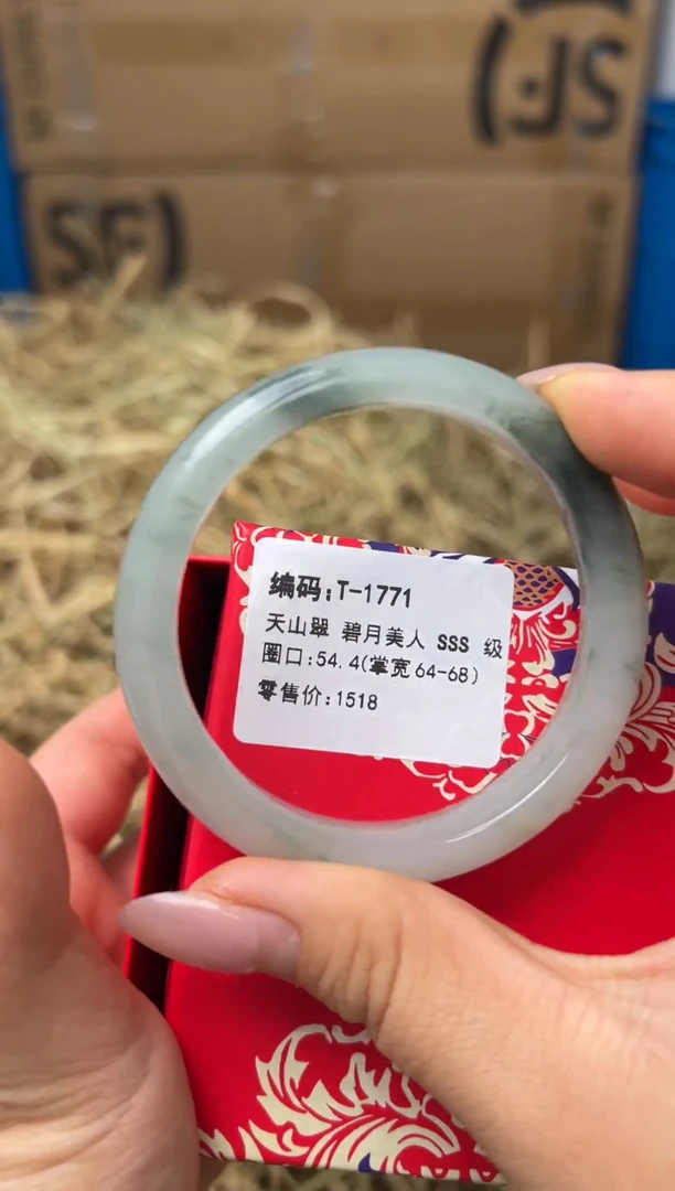 未镶嵌手镯石英质玉T-1771