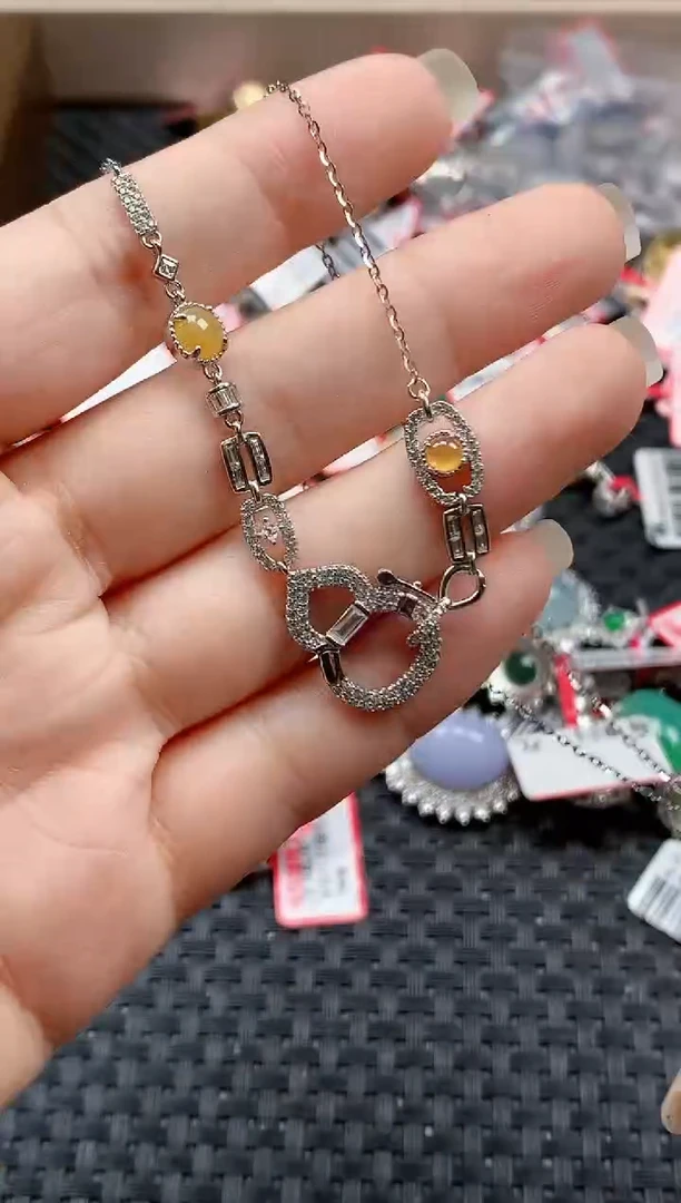 银S925镶嵌戒指翡翠天然A货缅甸翡翠