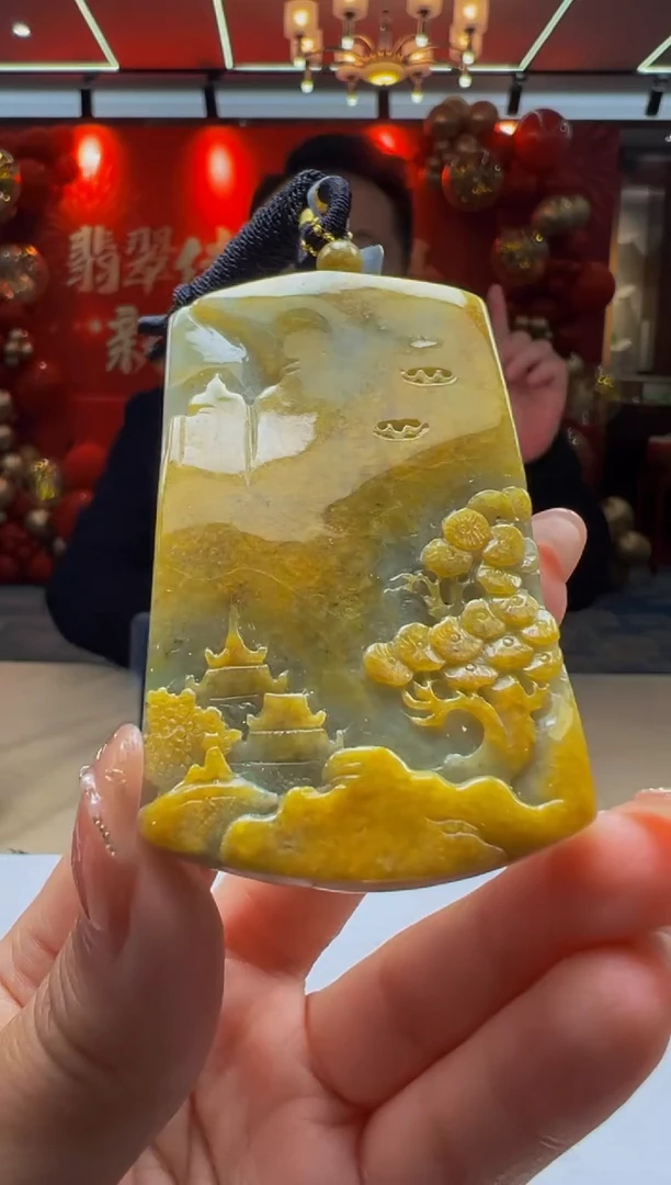 【闪购商品】定制翡翠未镶嵌Q2025-2-11-34