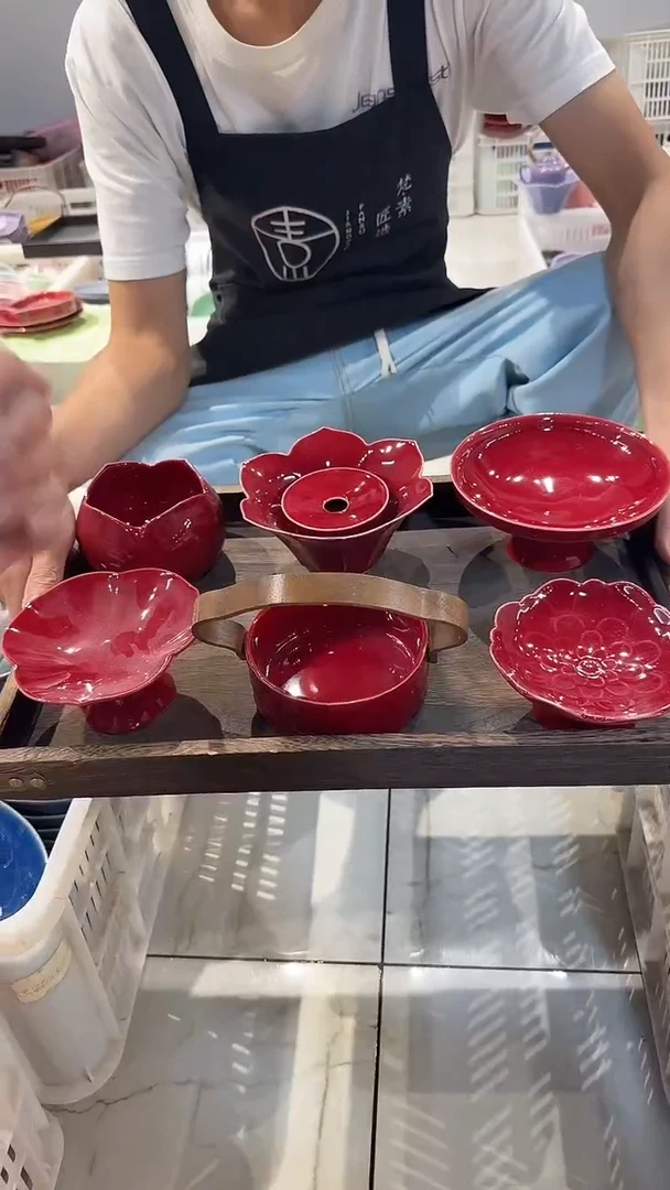 瓷片微瑕商品 介意勿拍 【托盘】