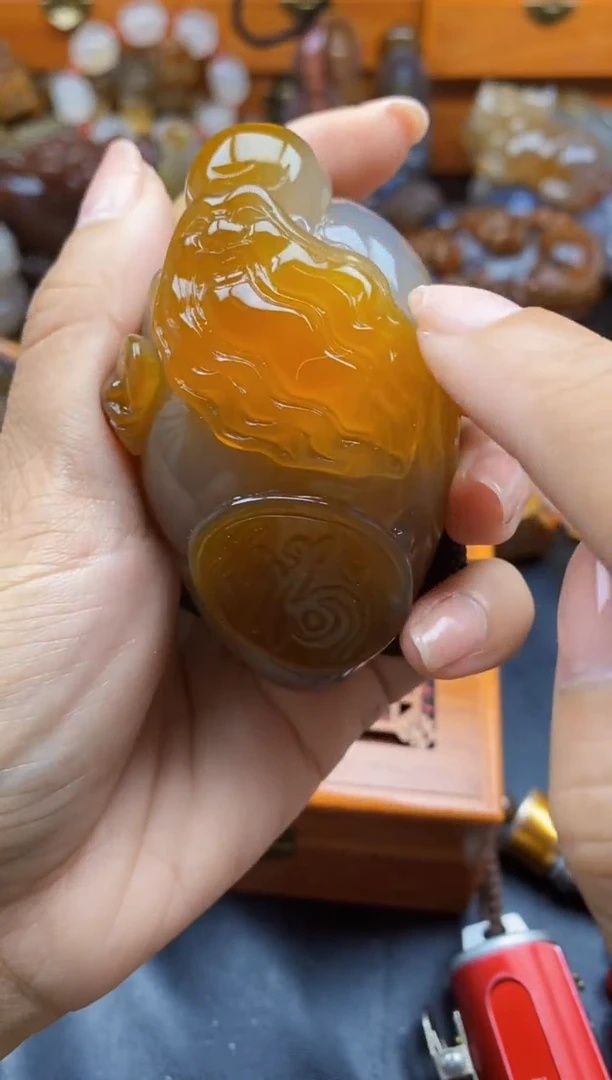 未镶嵌1玛瑙/玉髓可*爷ll