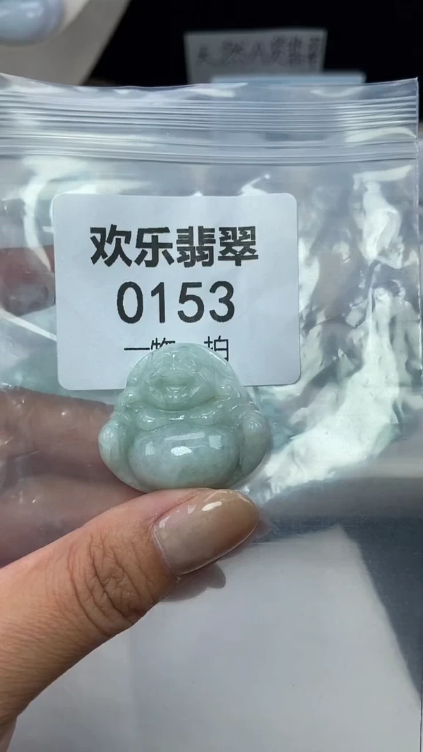颈饰未镶嵌翡翠缅甸天然翡翠0153