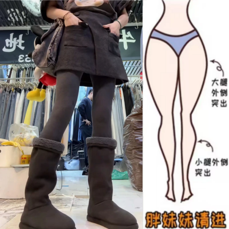 暖暖家梨形身材冬季新款加厚款高腰休闲气质侧拉链短裙显瘦半身裙