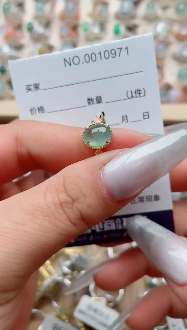 【闪购商品】翡翠戒指银S925镶嵌·