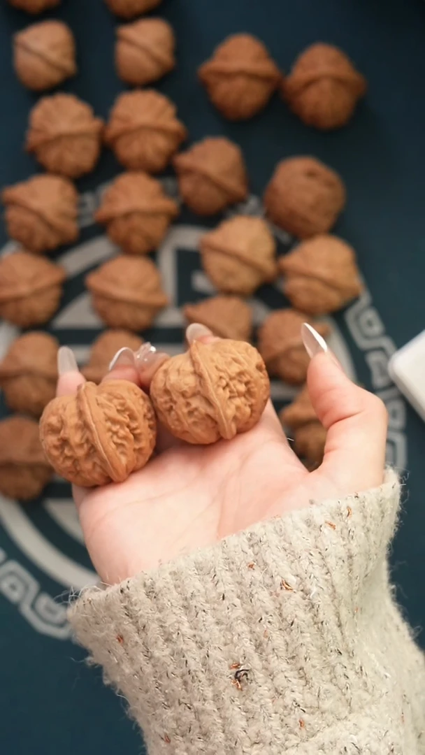 吊坠文玩核桃元宝42全