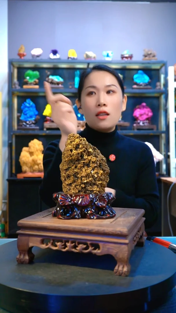 石材精品矿物晶体摆件