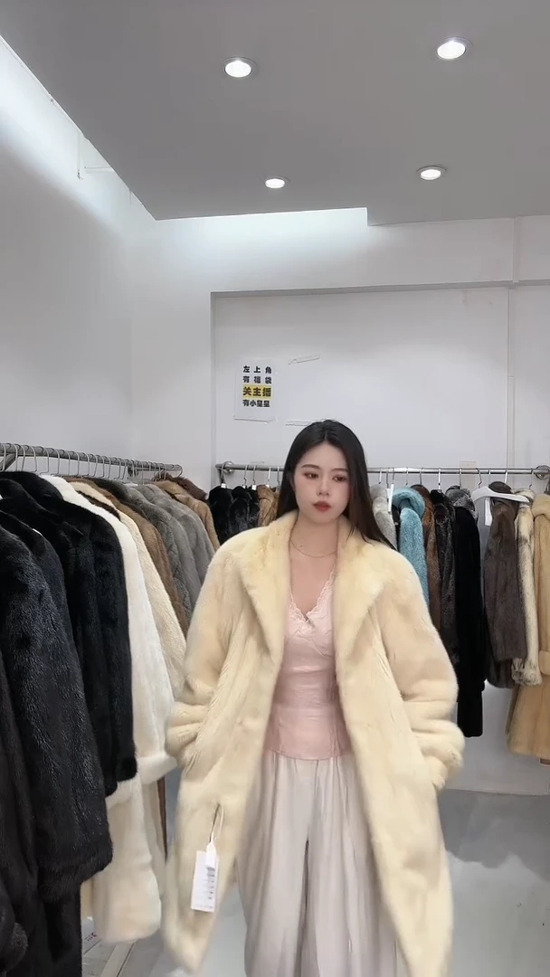 LF大牌 小橙子中古皮草进口中古貂皮