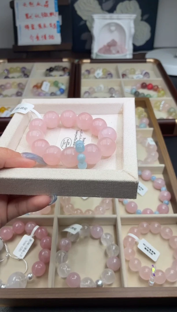 未镶嵌手串水晶206（天然水晶，默认有瑕疵，完美主义者勿拍）