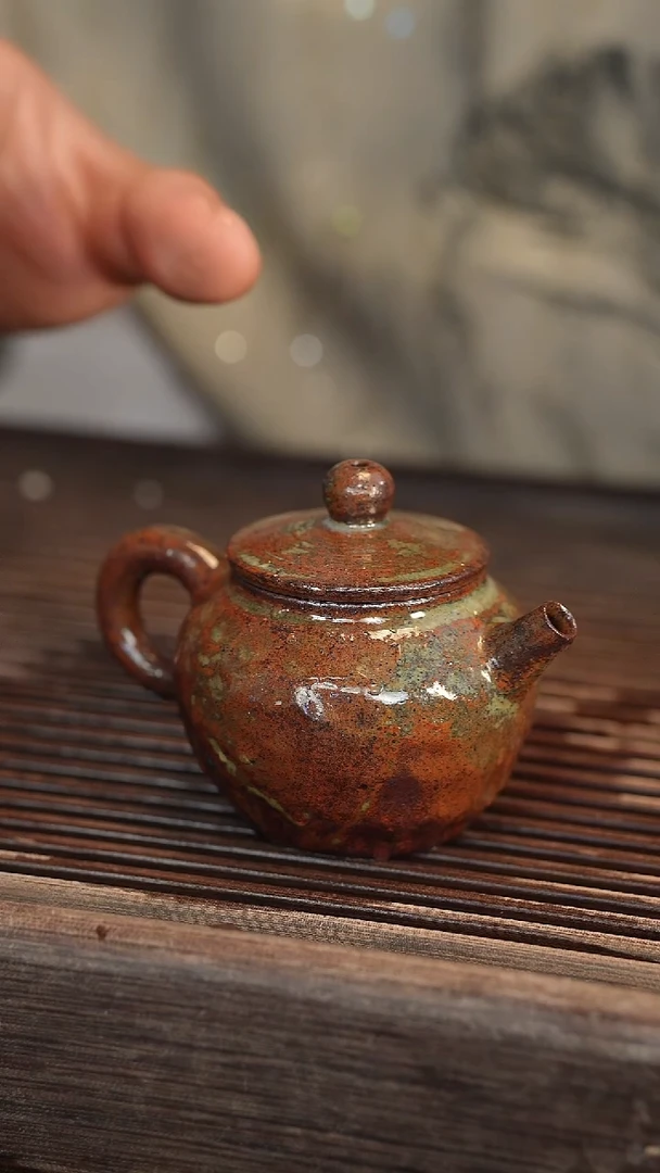 茶壶紫砂原矿手工制作130cc