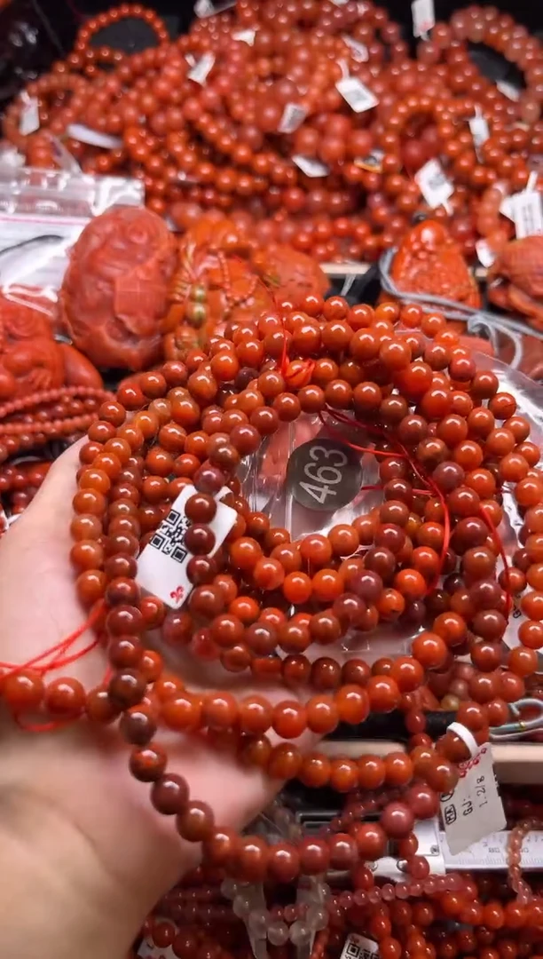 南红玛瑙未镶嵌珠宝奇石463-7