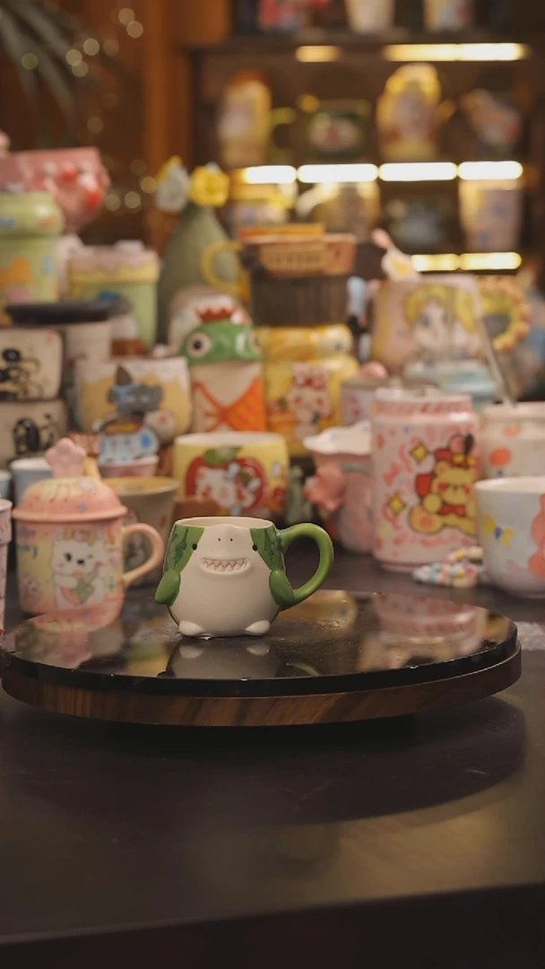 景德镇釉下彩绘设计师款式陶瓷