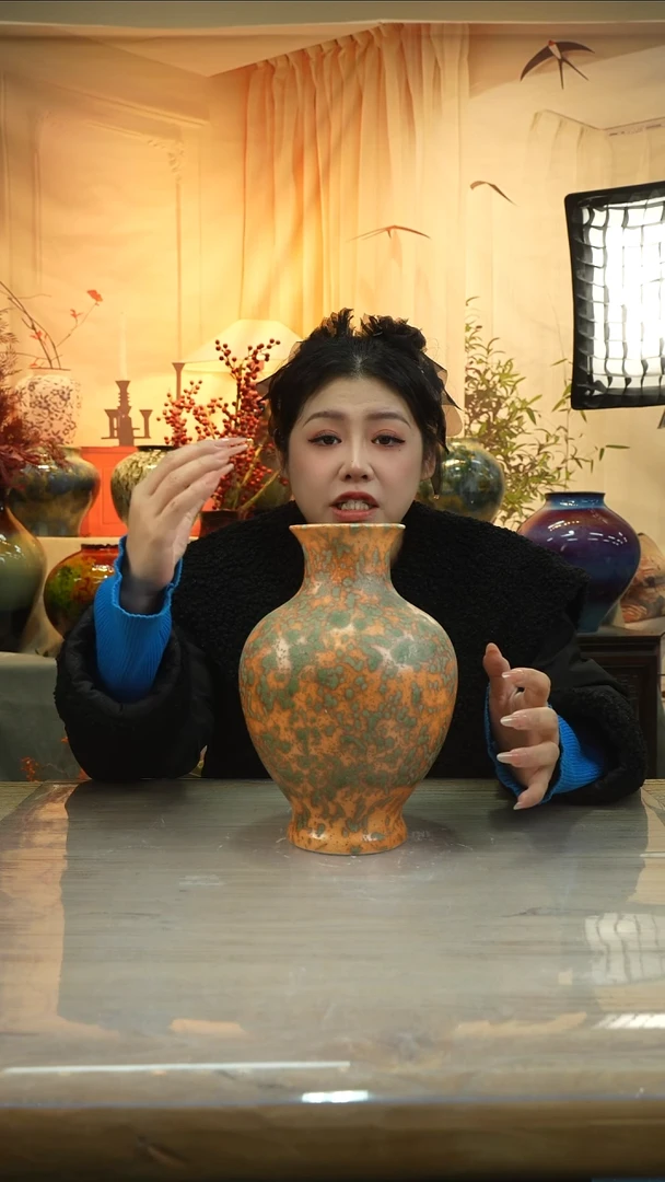 高26口9高温陶瓷花瓶