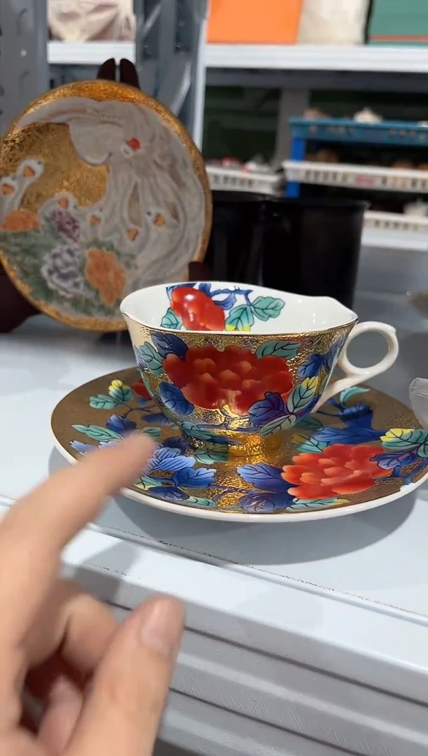 瓷片日用陶瓷（简装）咖啡杯