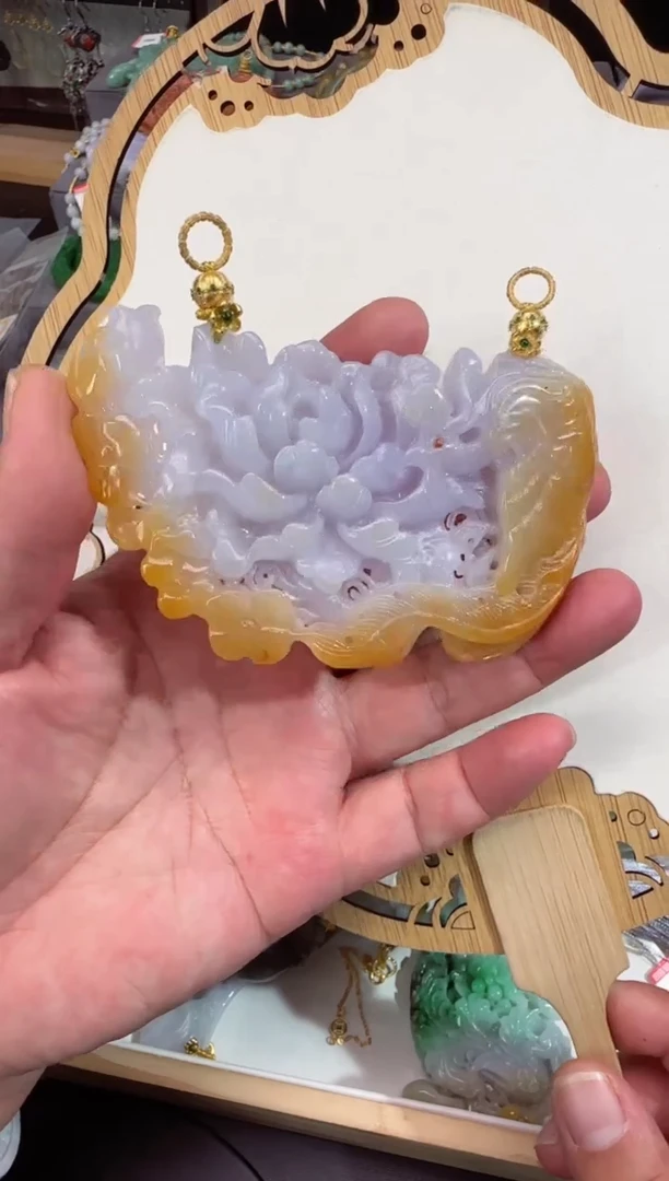 【闪购商品】翡翠颈饰未镶嵌拍照