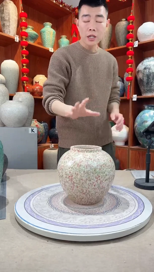 【闪购商品】瓶陶瓷花瓶 无花 绿野仙踪小号