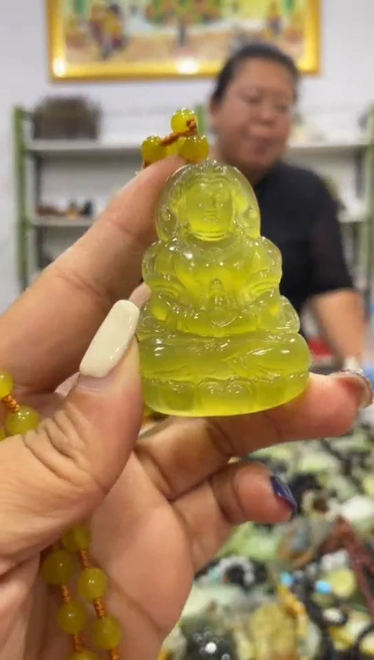 未镶嵌岫玉吊坠