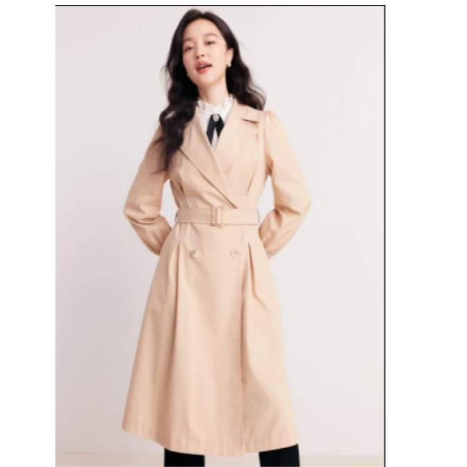 冬姐精选  珂莱蒂尔  风衣KJ00738D1