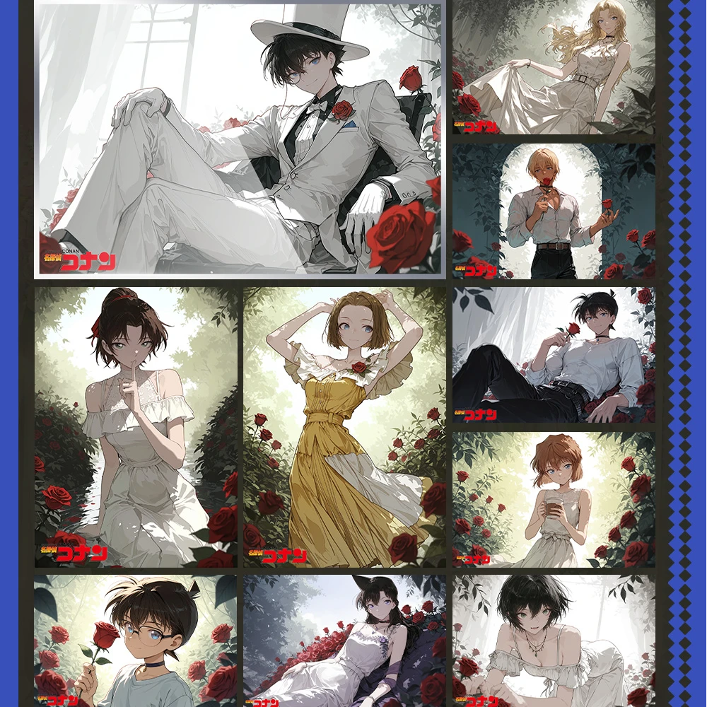 KN柯南二创-亚克力水晶砖|高清高透-默认代拆