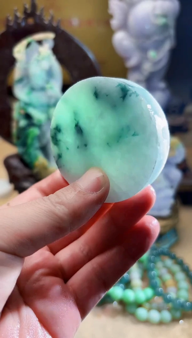 未镶嵌挂件翡翠A货张麦9789