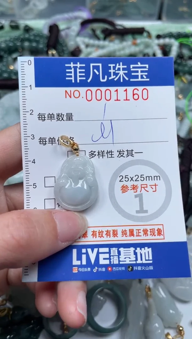 【闪购商品】翡翠颈饰未镶嵌00..1160