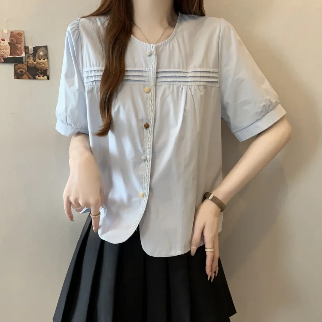 【101-200】夏季新品显白显瘦百搭衬衫过款链接