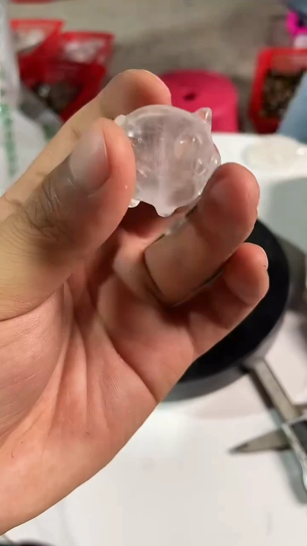 未镶嵌水晶大型摆件（非配饰）白水晶猪