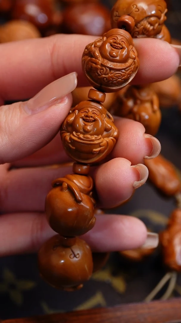 【闪购商品】橄榄核吊坠苏工橄榄核