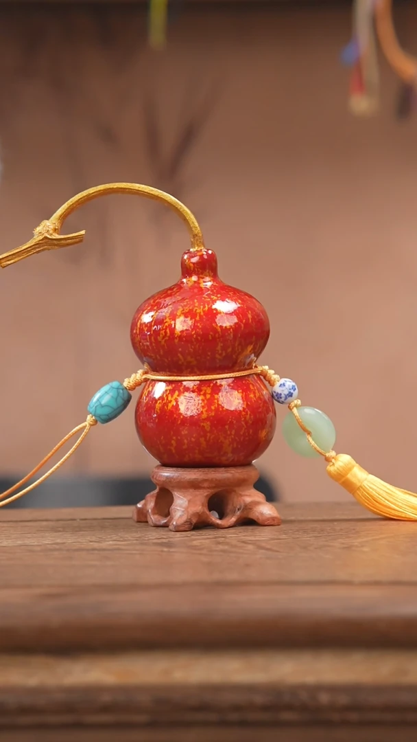 【闪购商品】725号-大漆小葫芦挂件（福利款）