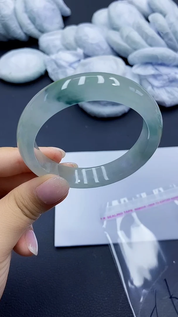 高冰透美人手镯 所见即所得187