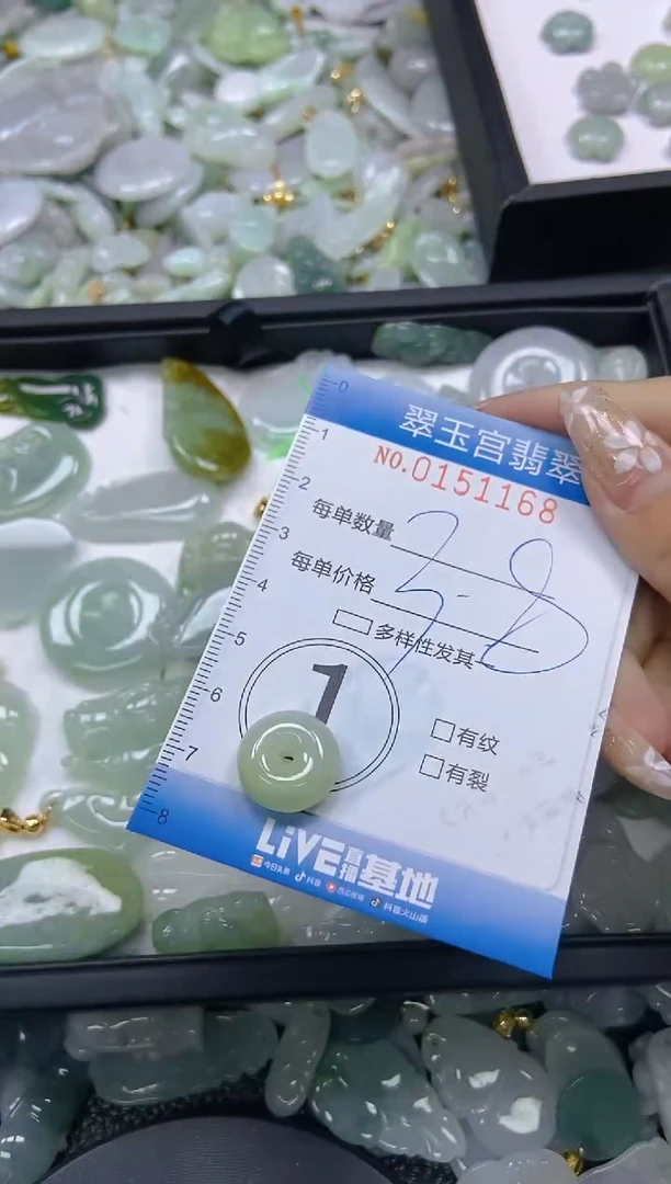 翡翠未镶嵌颈饰闪购0151168