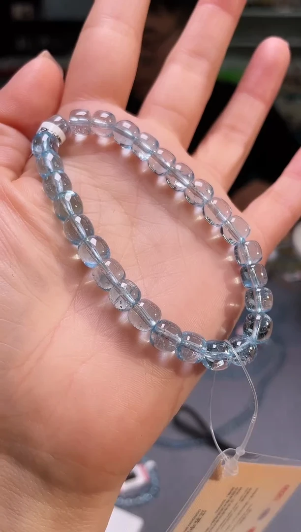 未镶嵌托帕石手串/116多样性发一件