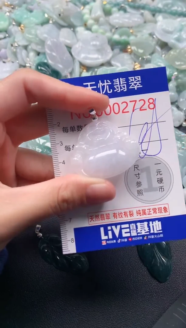 吊坠(不含链)未镶嵌翡翠2728