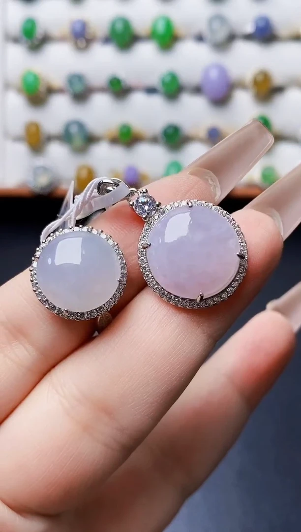 银S925镶嵌戒指翡翠3516