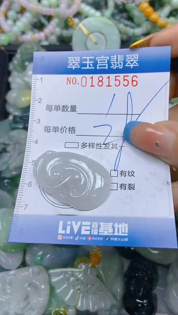 翡翠未镶嵌颈饰闪购0181556