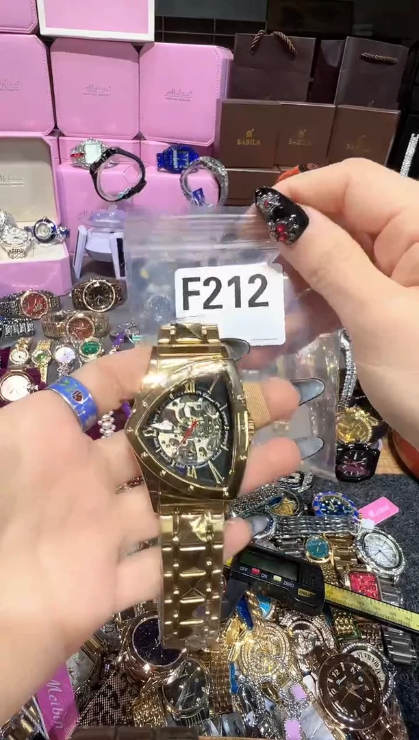 石英机芯不锈钢不锈钢直播定闪专用