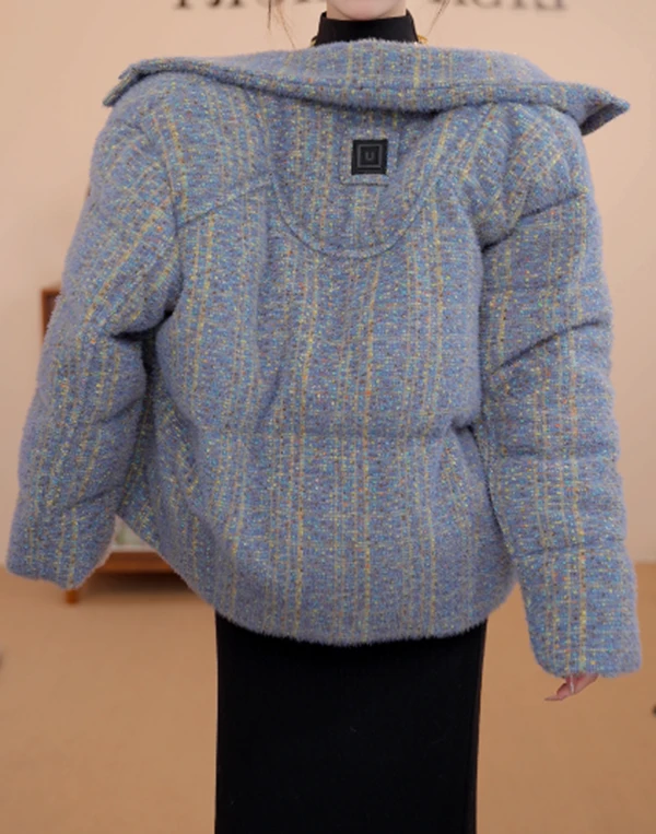 YY--2025年冬季新款彩虹羽绒服