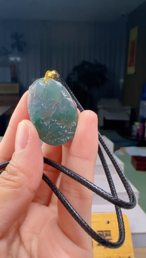 吊坠(不含链)合金翡翠多样性发其一HH@@JYYWL00050