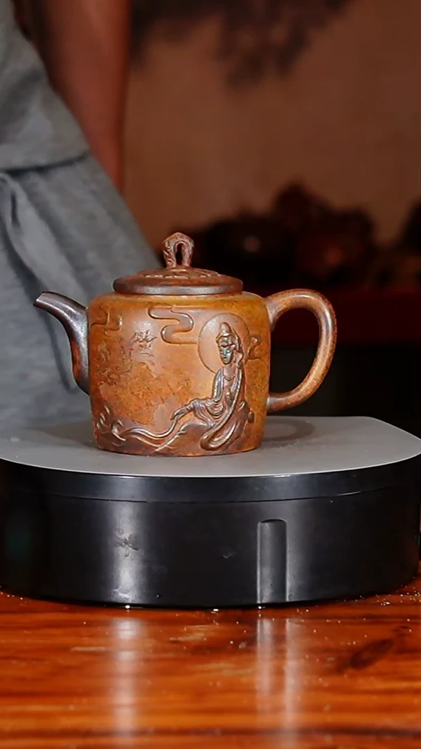 宜兴原矿紫砂壶茶壶350C