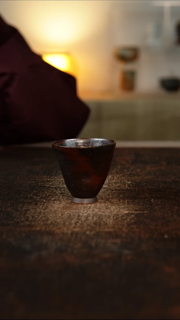 395    70cc   红珍珠 手捏斗笠杯