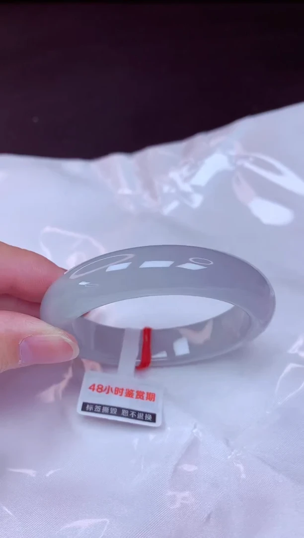 未镶嵌手镯翡翠49（48小时鉴赏期 ）