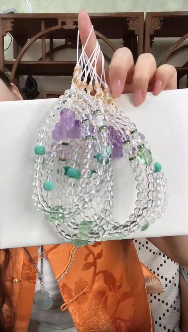 【闪购商品】水晶手串未镶嵌02502233多样性发一