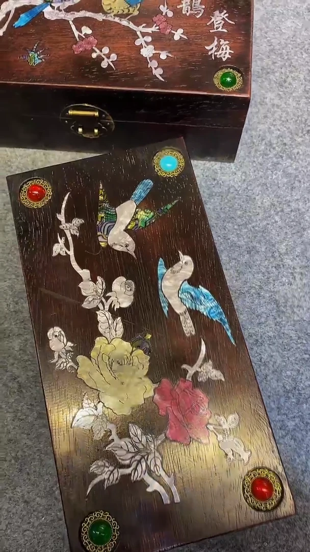 木紫檀雕刻板一物一拍